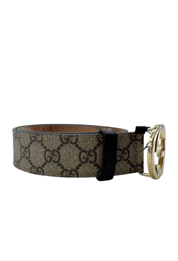 GUCCI - INTERLOCKING EBANO BELT - Image 6